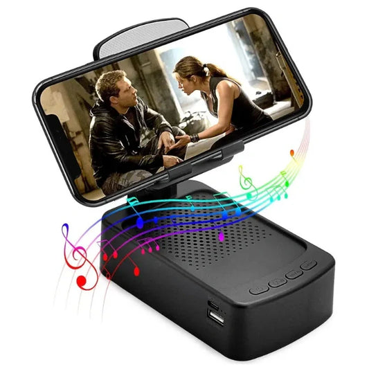 Mobile Phone Holder with Bluetooth Speaker HD