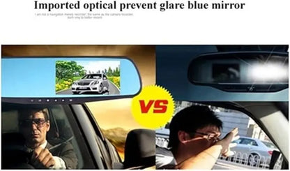Vehicle Blackbox DVR with Full 1080 HD Touch Screen Rear View Camera
